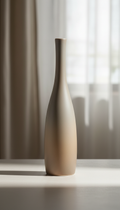 Slim-Profile Porcelain Vase