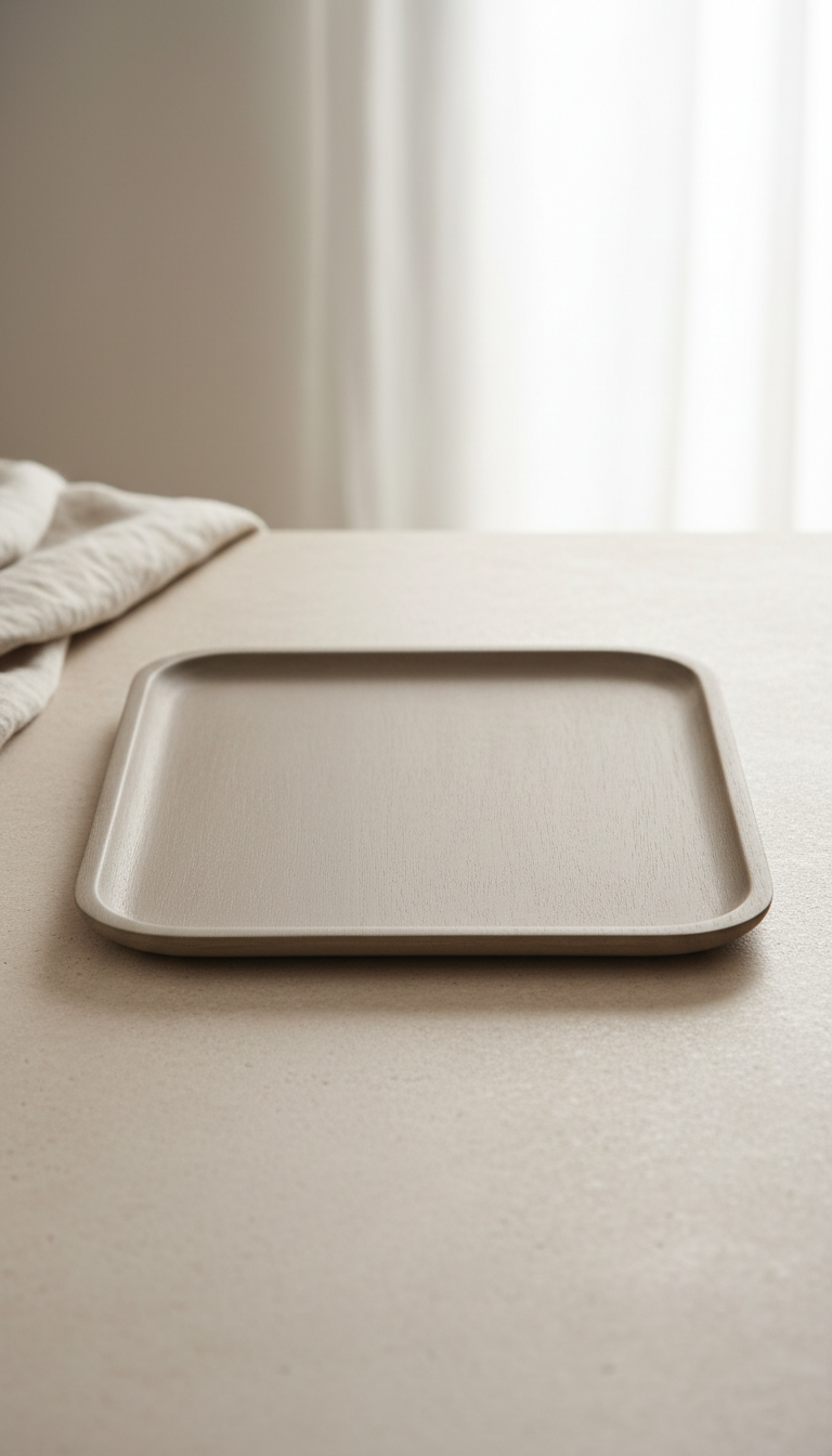 Ashen Oak Serving Tray